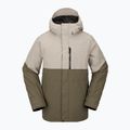 Pánska snowboardová bunda Volcom L Ins Gore-Tex brown and beige G0452302 4
