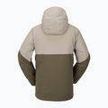 Pánska snowboardová bunda Volcom L Ins Gore-Tex brown and beige G0452302 5
