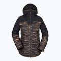 Dámska snowboardová bunda Volcom Shelter 3D Stretch black-brown H0452210 8