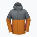 Pánska snowboardová bunda Volcom L Ins Gore-Tex caramel