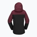 Dámska snowboardová bunda Volcom Shelter 3D Stretch burgundy 9