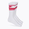 Tréningové ponožky Nike Sportswear Everyday Essential bielo-červené DX5089-102