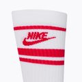 Tréningové ponožky Nike Sportswear Everyday Essential bielo-červené DX5089-102 5