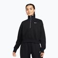 Dámska mikina Nike Sportswear Phoenix Fleece 1/2 Zip Cropped black/sail