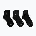 Ponožky Nike Jordan Everyday Ankle 3 páry black/white 6
