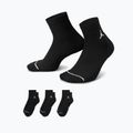 Ponožky Nike Jordan Everyday Ankle 3 páry black/white 8