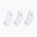 Ponožky Nike Jordan Everyday Ankle 3 páry white/black 2
