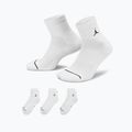 Ponožky  Jordan Everyday Ankle 3 pairs white/black 8