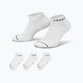 Ponožky Nike Jordan Everyday No-Show 3 páry white/black 3