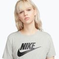Dámske tričko Nike Sportswear Club Essentials Logo dark grey heather/black 4
