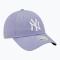 Dámska šiltovka New Era Wmns League Ess 940 Nyy Lvd pastel purple