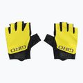 Pánske cyklistické rukavice Giro Bravo Gel II highlight yellow 2