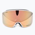 Dámske lyžiarske okuliare Giro Ella white lx stripe/rose gold/infrared 3