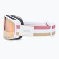 Dámske lyžiarske okuliare Giro Ella white lx stripe/rose gold/infrared 5