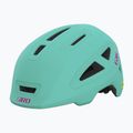 Detská cyklistická prilba Giro Scamp II Integrated MIPS matná kričiaca teal/jasne ružová