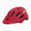 Detská cyklistická prilba Giro Fixture II matne červená fade