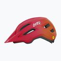 Detská cyklistická prilba Giro Fixture II matne červená fade 2