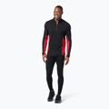 Pánska termoaktívna mikina Smartwool Merino Sport 1/4 Zip black/rythmic red 5