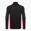 Pánska termoaktívna mikina Smartwool Merino Sport 1/4 Zip black/rythmic red 2