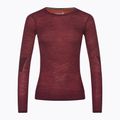 Dámska termoaktívna mikina Smartwool Intraknit Merino 200 Crew black cherry