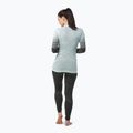 Dámska termoakčná mikina Smartwool Intraknit Thermal Merino Base Layer Pattern Crew aqua 3