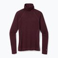Dámska termoaktívna mikina Smartwool Thermal Merino Rib Turtleneck black cherry heather 4