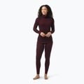 Dámska termoaktívna mikina Smartwool Thermal Merino Rib Turtleneck black cherry heather 5