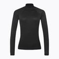Dámska termoaktívna mikina Smartwool Thermal Merino Rib Turtleneck charcoal heather