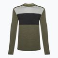 Pánske tričko Smartwool Classic Thermal Merino Base Layer Colorblock Crew Boxed Green 16354