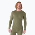 Termoaktívna pánska mikina Smartwool Merino 250 Baselayer Crew Boxed winter moss heather
