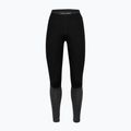 Dámske termo nohavice Icebreaker ZoneKnit 260 black/jet hthr/cb 7