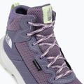 Detské trekové topánky The North Face Fastpack Hiker Mid Wp lunar slate/lupine 8