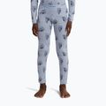 Detské termonohavice icebreaker Merino 200 Oasis Bear Tour zinc blue/aop 7