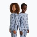 Detská termo mikina Icebreaker Merino 200 Oasis Crewe Bear Tour Zinc Blue/Aop 2