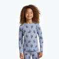 Detská termo mikina Icebreaker Merino 200 Oasis Crewe Bear Tour Zinc Blue/Aop 4