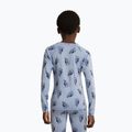 Detská termo mikina Icebreaker Merino 200 Oasis Crewe Bear Tour Zinc Blue/Aop 10