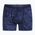Pánske termo boxerky Icebreaker Merino 150 Anatomica Moss Bloom midnight navy/aop