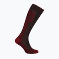 Pánske lyžiarske ponožky icebreaker Merino Ski+ Medium OTC bittersweet/port/black 2