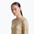 Dámske tričko longsleeve icebreaker Merino 200 Oasis Crewe Moss Bloom cumin/undyed/aop 6