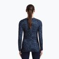 Dámske tričko longsleeve icebreaker Merino 200 Oasis Crewe Moss Bloom navy/dawn/aop 3
