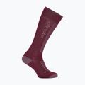 Dámske lyžiarske ponožky Icebreaker Merino Ski+ Ultralight OTC berry/grey plum/zinc blue 2