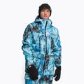 Pánska snowboardová bunda The North Face Printed Dragline blue NF0A7ZUF9C11