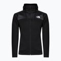 Pánska trekingová mikina The North Face Reaxion Fleece F/Z Hoodie čierno-šedá NFA7Z9OKT1