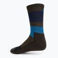 Smartwool Everyday Blocked Stripe Crew zeleno-modré trekingové ponožky SW001940D11 2