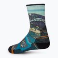 Dámske trekingové ponožky Smartwool Hike Light Cushion Icy Range Print Crew farebné 01988 2