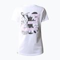 Dámske trekingové tričko The North Face Outdoor Graphic SS white NF0A827M 5