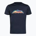 Pánske termo tričko Icebreaker Tech Lite II 7 Mountain Tops navy blue IB0A56VE4011 6