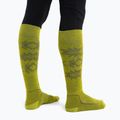 Pánske ponožky Icebreaker Ski+ Light OTC Ski Heritage bio lime/loden 3