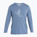 Pánska mikina Icebreaker Tech Lite II Tee Skiing Yeti kyanite 5