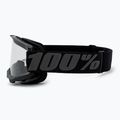 Pánske cyklistické okuliare 100% Strata 2 black/clear 50027-00001 4
